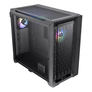 CTE C750 TG ARGB, Tempered Glass, No PSU, E-ATX, Black, Full Tower Case