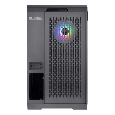 CTE C750 TG ARGB, Tempered Glass, No PSU, E-ATX, Black, Full Tower Case