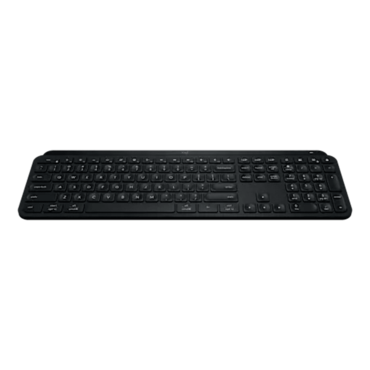 MX Keys S, Wireless, Black, Membrane Keyboard