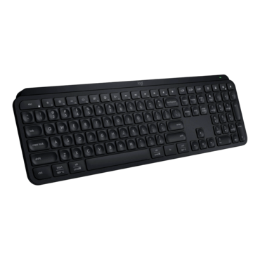 MX Keys S, Wireless, Black, Membrane Keyboard