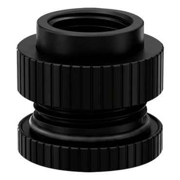 EK-Quantum Torque Pass-Through G1/4 - Black