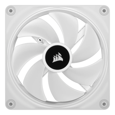 iCUE LINK QX140 RGB 140mm, White, RGB LEDs, 2000 RPM, 82.5 CFM, 37 dBA, Cooling Fan