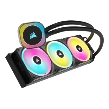 iCUE LINK H150i RGB, w/ Controller, 360mm Radiator, Liquid Cooling System