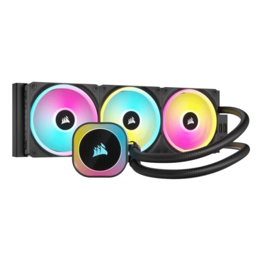 iCUE LINK H150i RGB, w/ Controller, 360mm Radiator, Liquid Cooling System