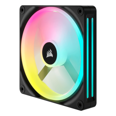 iCUE LINK QX140 RGB 2 x 140mm, w/ Controller, RGB LEDs, 2000 RPM, 82.5 CFM, 37 dBA, Cooling Fans