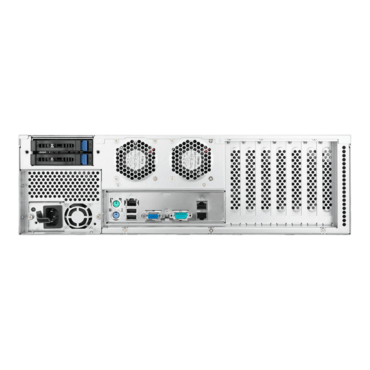 IW-R300N-S500, 2x 5.25&quot;, 1x 3.5&quot; External Bays, 6x 3.5&quot; Internal Bays, 500W PSU, CEB, Black/Grey, 3U Chassis - TAA Compliant