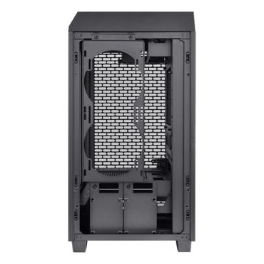 The Tower 200, No PSU, Mini-ITX, Black, Mini Tower Case
