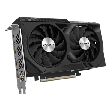 GeForce RTX™ 4060 WINDFORCE OC 8G, 2460 - 2475MHz, 8GB GDDR6, Graphics Card