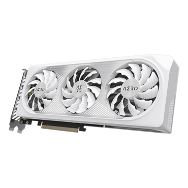 GeForce RTX™ 4060 AERO OC 8G, 2460 - 2550MHz, 8GB GDDR6, Graphics Card