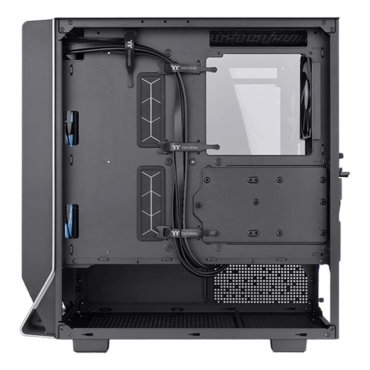Ceres 300 TG ARGB, Tempered Glass, No PSU, E-ATX, Black, Mid Tower Case