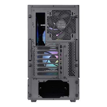 Ceres 300 TG ARGB, Tempered Glass, No PSU, E-ATX, Black, Mid Tower Case