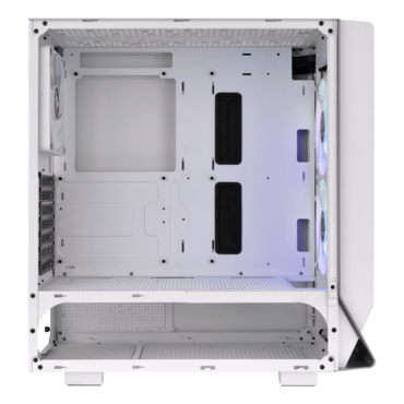Ceres 300 TG ARGB Snow, Tempered Glass, No PSU, E-ATX, White, Mid Tower Case
