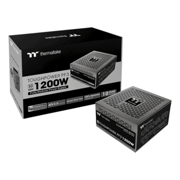 Toughpower PF3 TPD-1200AH2FLP, 80 PLUS Platinum 1200W, Fully Modular, ATX Power Supply