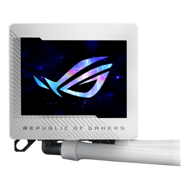 ROG RYUJIN III 360 ARGB White Edition, 360mm Radiator, Liquid Cooling System