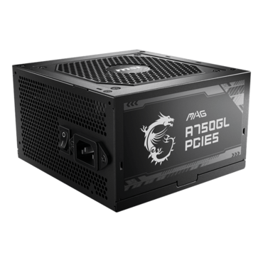 MAG A750GL PCIE5, 80 PLUS Gold 750W, Full Modular, ATX Power Supply