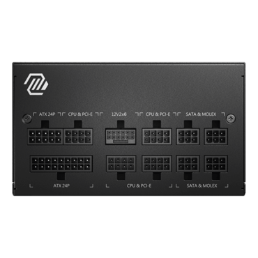 MAG A850GL PCIE5, 80 PLUS Gold 850W, Fully Modular, ATX Power Supply