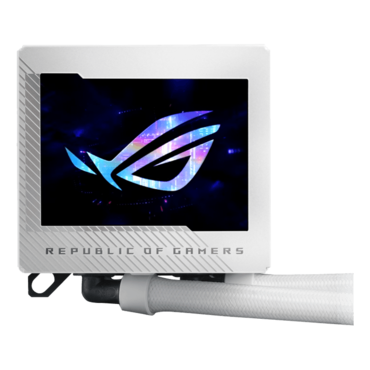 ROG RYUJIN III 240 ARGB White Edition, 240mm Radiator, Liquid Cooling System
