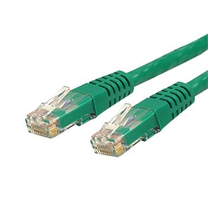 6-ft Green UTP Network Patch Cable, Cat 6, ETL Verified