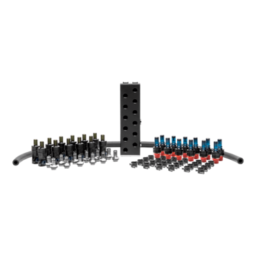 EK-Pro Quick Disconnect Manifold 2CPU 4GPU Kit