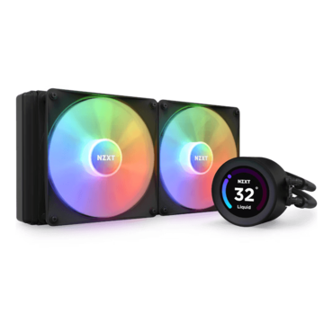 Kraken Elite 280 RGB, w/ Controller, 280mm Radiator, Liquid Cooling System