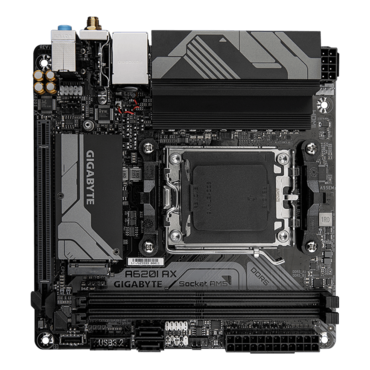 A620I AX, AMD A620 Chipset, AM5, Mini-ITX Motherboard