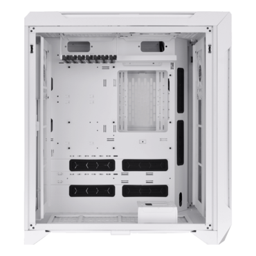 CTE C700 Air Snow, Tempered Glass, No PSU, E-ATX, White, Mid Tower Case