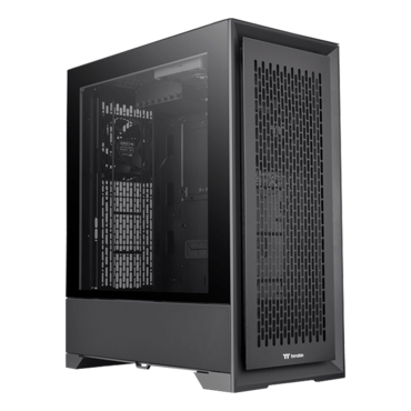 CTE T500 Air, Tempered Glass, No PSU, E-ATX, Black, Full Tower Case