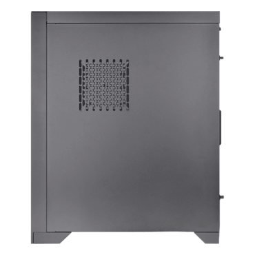 CTE T500 Air, Tempered Glass, No PSU, E-ATX, Black, Full Tower Case