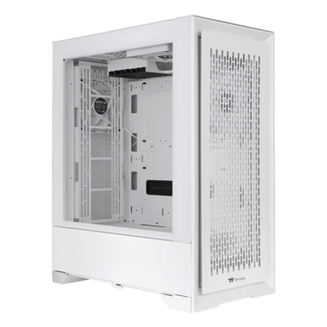 CTE T500 Air Snow, Tempered Glass, No PSU, E-ATX, White, Full Tower Case