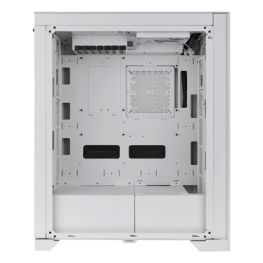 CTE T500 Air Snow, Tempered Glass, No PSU, E-ATX, White, Full Tower Case