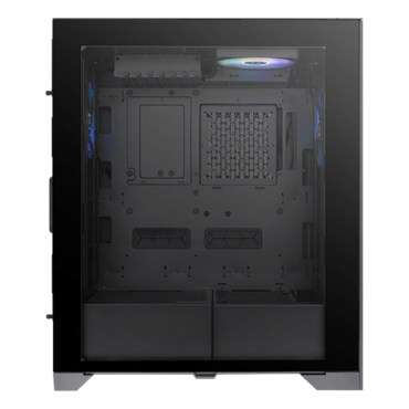 CTE T500 TG ARGB, Tempered Glass, No PSU, E-ATX, Black, Full Tower Case
