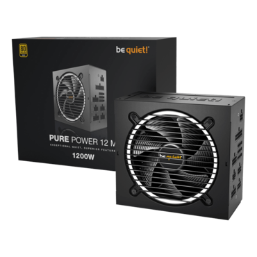 Pure Power 12 M, 80 PLUS Gold 1200W, Fully Modular, ATX Power Supply