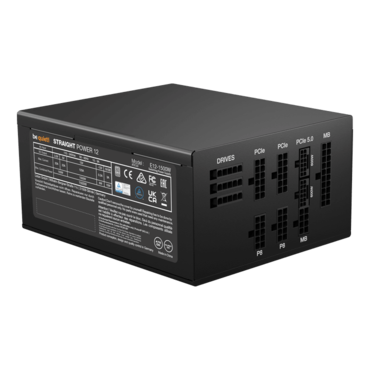 Straight Power 12, 80 PLUS Platinum 1500W, Fully Modular, ATX Power Supply