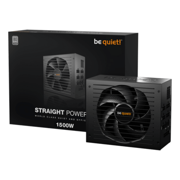 Straight Power 12, 80 PLUS Platinum 1500W, Fully Modular, ATX Power Supply