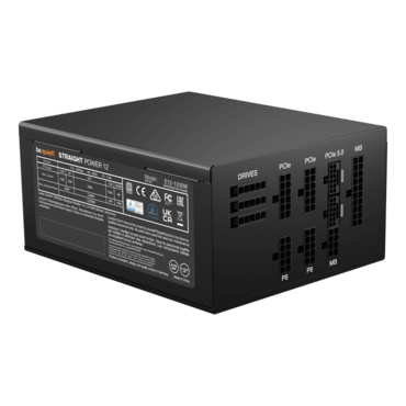 Straight Power 12, 80 PLUS Platinum 1200W, Fully Modular, ATX Power Supply