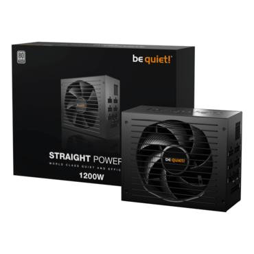Straight Power 12, 80 PLUS Platinum 1200W, Fully Modular, ATX Power Supply