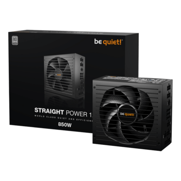 Straight Power 12, 80 PLUS Platinum 850W, Fully Modular, ATX Power Supply