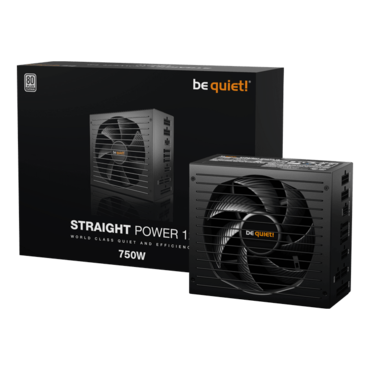 Straight Power 12, 80 PLUS Platinum 750W, Fully Modular, ATX Power Supply
