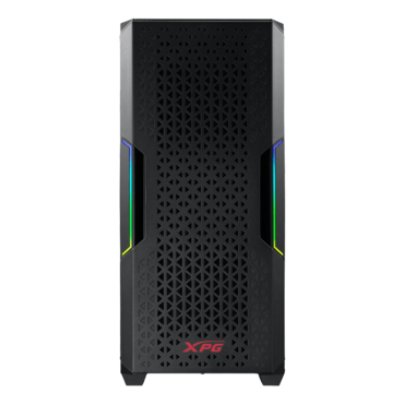 STARKER AIR, Tempered Glass, No PSU, ATX, Black, Mid Tower Case