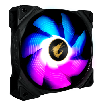 AORUS 140 ARGB 140mm, ARGB, 1700 RPM, 60.64 CFM, 35.8 dBA, Cooling Fan