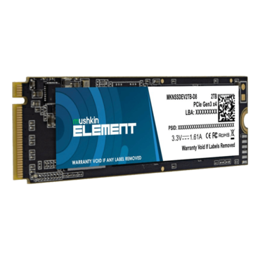 2TB Element, 2000 / 1700 MB/s, 3D NAND, PCIe NVMe 3.0 x4, M.2 2280 SSD