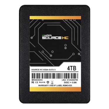 4TB Source HC 7 mm, 555 / 535 MB/s, 3D TLC NAND, SATA 6Gb/s, 2.5&quot; SSD