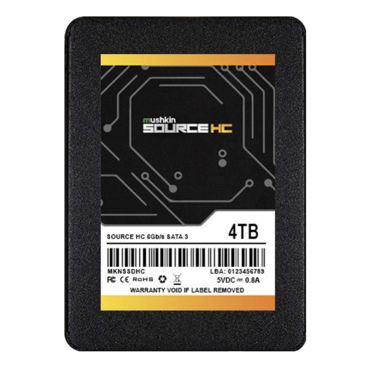 4TB Source HC 7 mm, 555 / 535 MB/s, 3D TLC NAND, SATA 6Gb/s, 2.5&quot; SSD