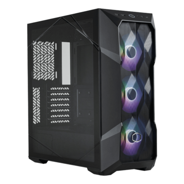 MasterBox TD500 Mesh V2, Tempered Glass, No PSU, E-ATX, Black, Mid Tower Case