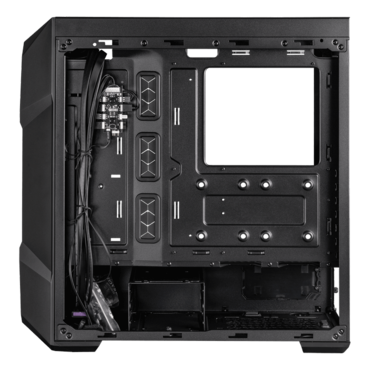 MasterBox TD500 Mesh V2, Tempered Glass, No PSU, E-ATX, Black, Mid Tower Case