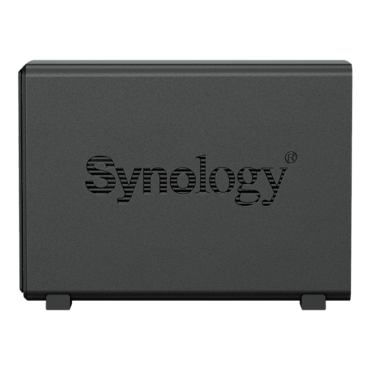 DiskStation® DS124 1-Bay NAS Server, Realtek RTD1619B Processor Quad-core 1.7 GHz, 1GB DDR4 RAM (not expandable), SATA 6Gb/s, 1GbLAN, USB 3.2 Gen 1 / 2, 36W PSU