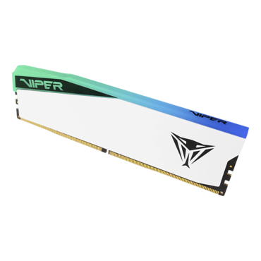 32GB (2 x 16GB) Viper Elite 5 RGB DDR5 6600MT/s, CL36, White, RGB LED, DIMM Memory