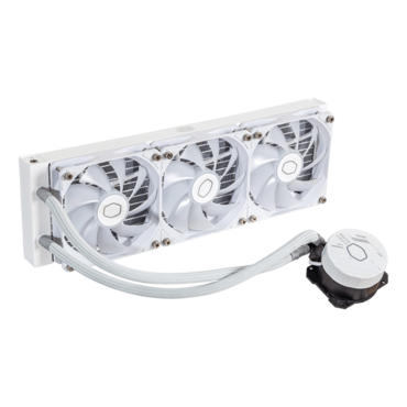 MasterLiquid 360L Core ARGB, White, 360mm Radiator, Liquid Cooling System