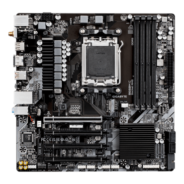 B650M C, AMD B650 Chipset, AM5, microATX Motherboard