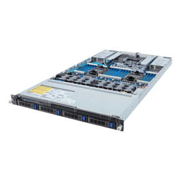 R183-S93-AAC2, 1U, Intel® C741, 4x 3.5&quot;/2.5&quot; SATA/SAS Hotswap, 32x DDR5, 2x 1GbLAN, 1300W Rdt PSU